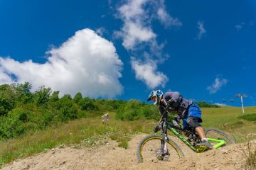 © Piste de VTT - Corbier Tourisme