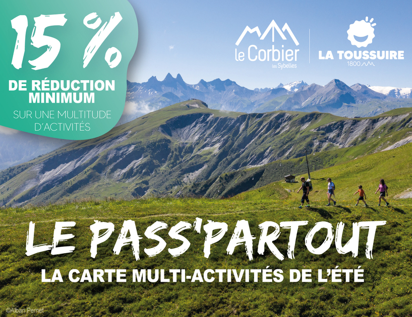 © Pass'Partout-Kaart - Corbier Tourisme, Alban Pernet