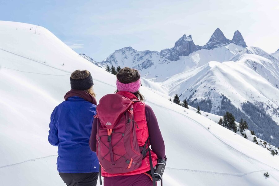 © Randonnée sportive vers le col d'Arves - Corbier Tourisme