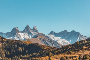 Vue aiguilles d'Arves